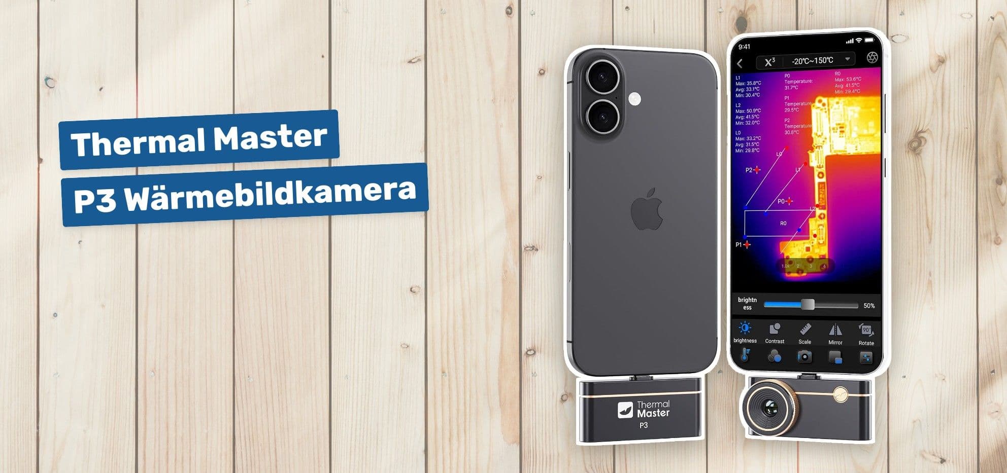 Thermal Master P3 Wärmebildkamera