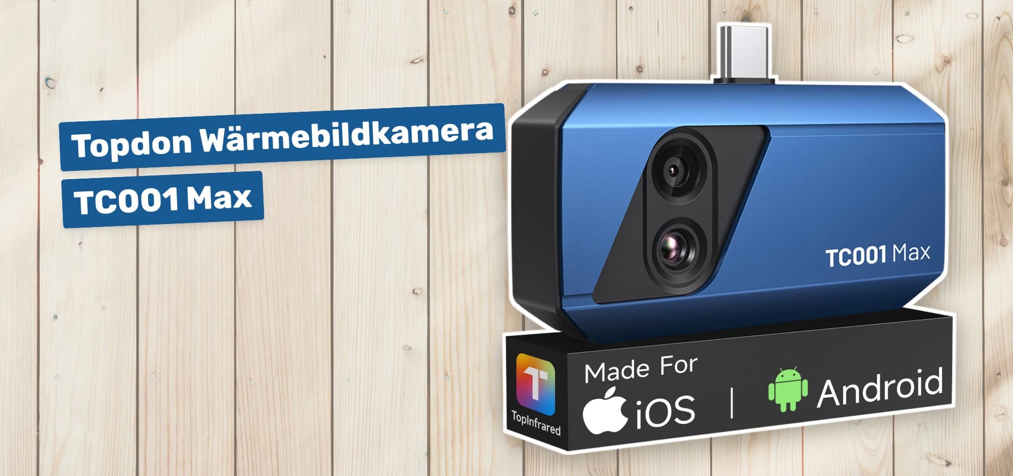 Topdon Wärmebildkamera TC001 Max