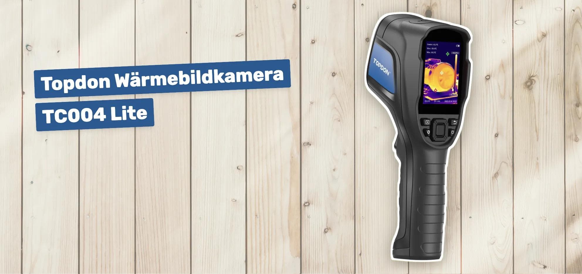 Topdon Wärmebildkamera TC004 Lite