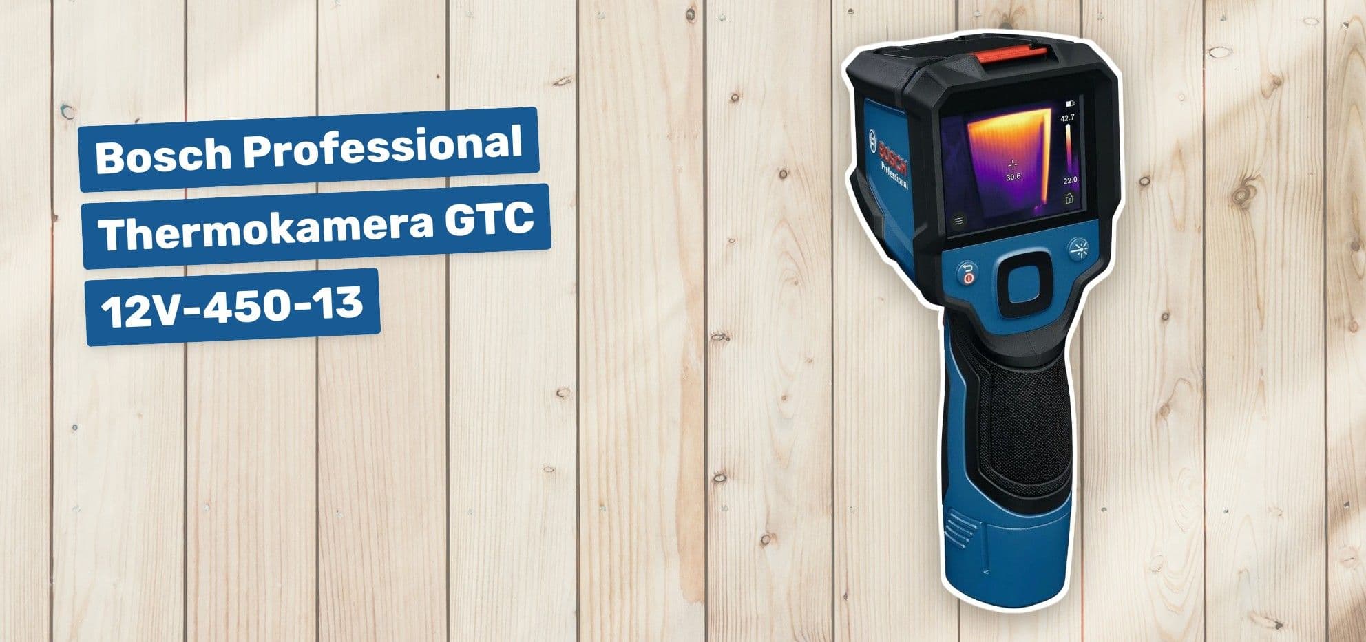 Bosch Professional Thermokamera GTC 12V-450-13