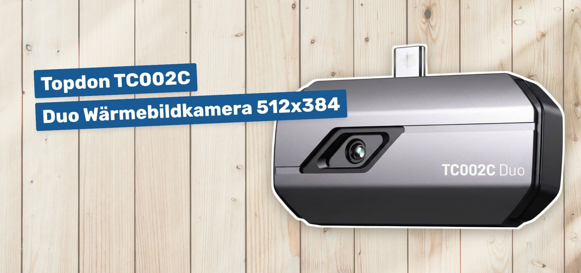 Topdon TC002C Duo Wärmebildkamera 512x384