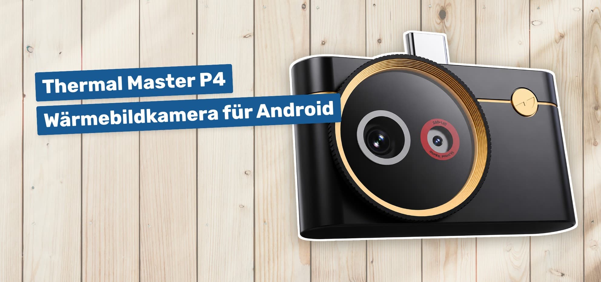 Thermal Master P4 Wärmebildkamera für Android