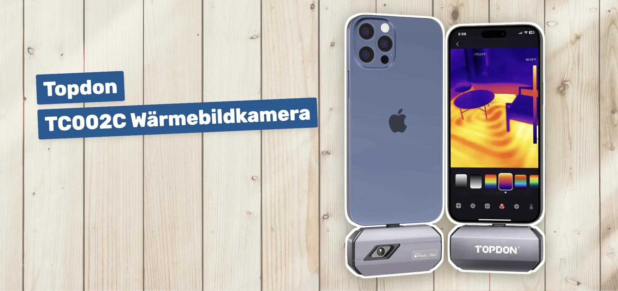 Topdon TC002C Wärmebildkamera