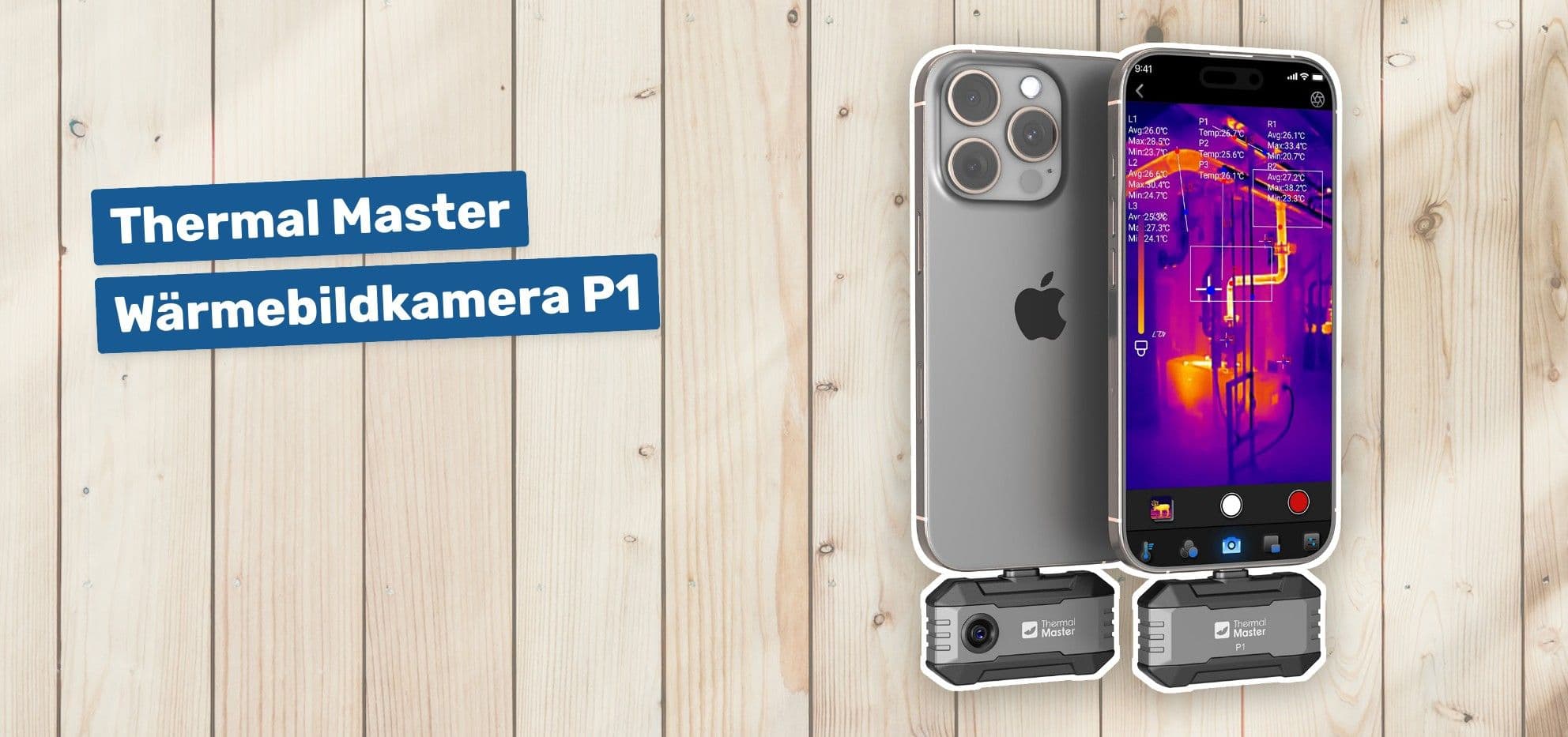 Thermal Master Wärmebildkamera P1
